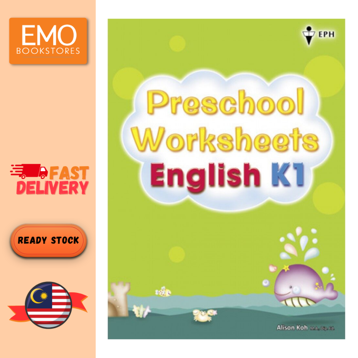 EPH Preschool Worksheets English ( K1 ) (ISBN: 9789672413417) | Lazada