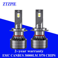 ZTZPIE 6000K 9005HB3 9006HB4 H1 H8 H7 H4 H11 H9 9012 EMC Canbus Led Head.light For Car Fog Light Bulb 30000LM 120W