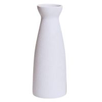 White Ceramic Vase, Modern Boho Home Decor Style, Perfect for Decorative Dried Flowers for Dining Table Centerpieces