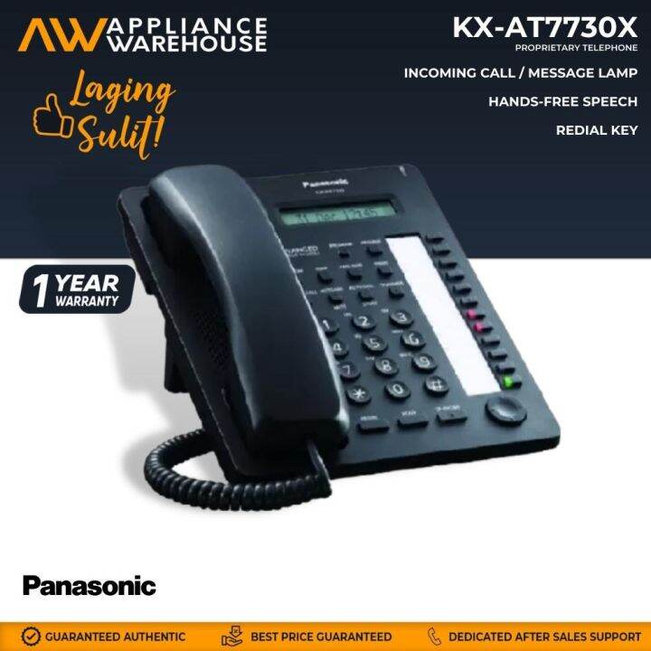 Panasonic KXTS500MX Black Corded ephone Lazada PH