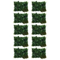 10X Artificial Grass DIY Miniature Lawn, Garden Ornament, Green A