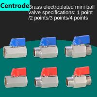 วาล์วบอลมินิ3/8ในวาล์วบอลมินิ1/2นิ้ว1/8 1/4 3/8 1/2 DN6 8 10 15สวิทช์วาล์วอุปกรณ์นิวเมติก