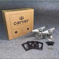 Carver CX4 S URF สเก็ตบอร์ดรถบรรทุกท่องสเก็ตบอร์ด Longboard รถบรรทุกปลาคณะกรรมการกระดานยาวยึดพวงมาลัยยึดสเก็ตบอร์ด