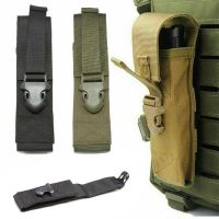 เครื่องมือระบบ EDC กันน้ำไนลอนของ ANLUXIN Molle ฝาครอบไฟฉายตั้งแคมป์ไฟ LED ซองใส่ไฟฉายกระเป๋าไฟฉายสำหรับซองไฟฉายกลางแจ้ง