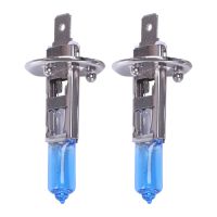 2pcs 55W H1 White Halogen High Beam Headlight Bulb