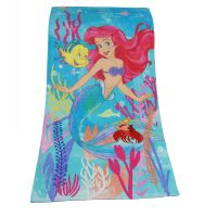 2023 Cinderella Belle Tangled Rapunzel Clubhouse Girls Kids BeachPoolBath Towel 100 Cotton Width 70cm75cm