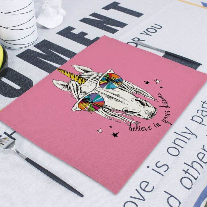 lz-1pcs-unicorn-fashion-pattern-table-mat-creative-beauty-flower-table-napkin-for-wedding-kitchen-decor-placemat-dining-mat-for-cup