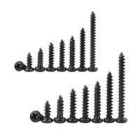 Fasteners Screws M1 M1.2 M1.4 M1.6 M1.8 M2 M2.3 M2.6 M3 M4 Self Tapping Screw Bolts Use For Wood Furniture Fitting Case For PC