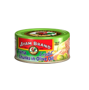 Cá Ngừ Cắt Khúc Ngâm Dầu Oliu Ayam 150g