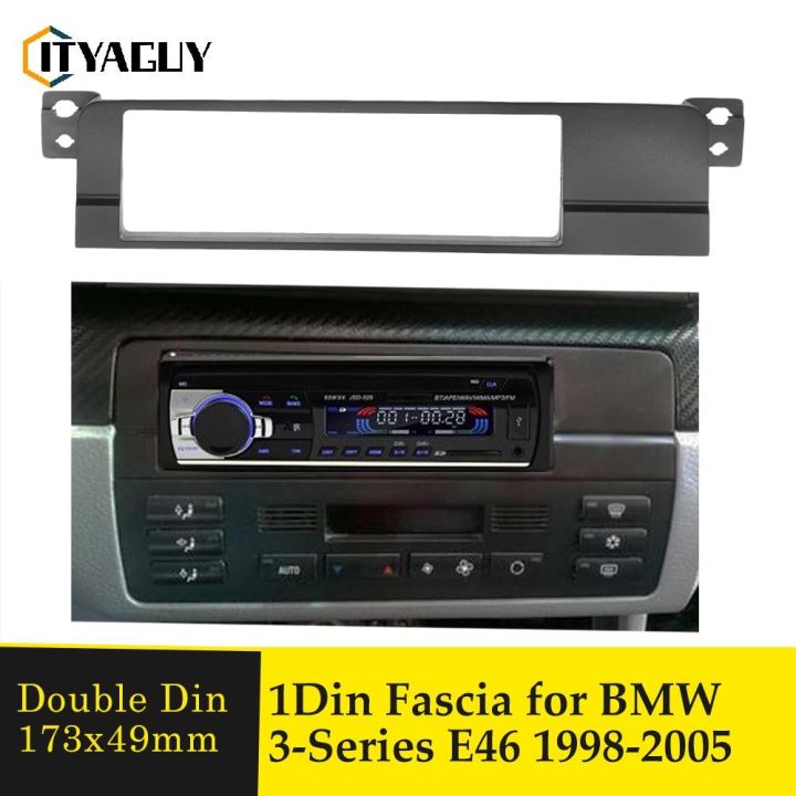 1-din-car-radio-frame-for-bmw-3-series-e46-1998-2005-audio-dvd-player-panel-dash-mount-trim-kit-fascia-bezel-cover