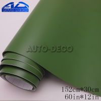 Adhesive Matte Vinyl Film Car Wrap Matt Army Green Scooter Motorcycle PVC Decal Roll