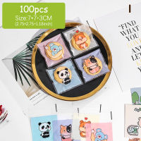 ถุงของขวัญเค้กใส100ชิ้น,กระเป๋าใส่ของคุกกี้บิสกิตลูกกวาดพลาสติกตกแต่งบรรยากาศเข้าคิวเทศกาลกิจกรรมง่ายสะดวก