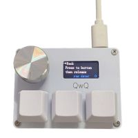 BUILS Hall SWITCH พร้อมหน้าจอสี IPS Icaxis เพลาสีแดง OSU ปุ่มกดแบบกลไกเกม O3C ปุ่มทริกเกอร์คีย์บอร์ดเล่นเกมอย่างรวดเร็ว