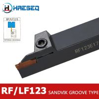 RF123 LF123 เครื่องกลึง CNC เครื่องมือ RF123E17 RF123G20 RF123H25 LF123E17 LF123G ร่องภายนอกกลึงเครื่องมือ ที่ยึดเครื่องตัดเซาะร่อง