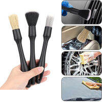 tr1 Shop 3Pcs Car Detail Brush Set Exterior Interior Car Wash Maintenance Accessories Cleaning Tool  Automatic Panel Air Outlet Wheel