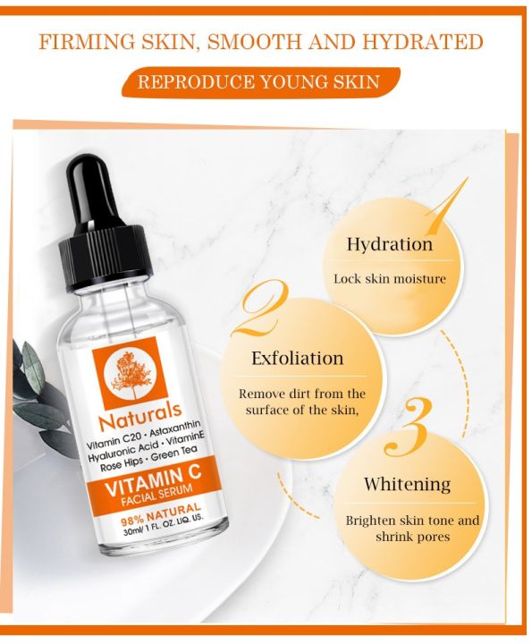 พร้อมส่ง-เซรั่มวิตามินซีเข้มข้น-vc-vitamin-c20-facial-serum-98-natural-เพื่อผิวกระจ่างใสและดูอ่อนเยาว์