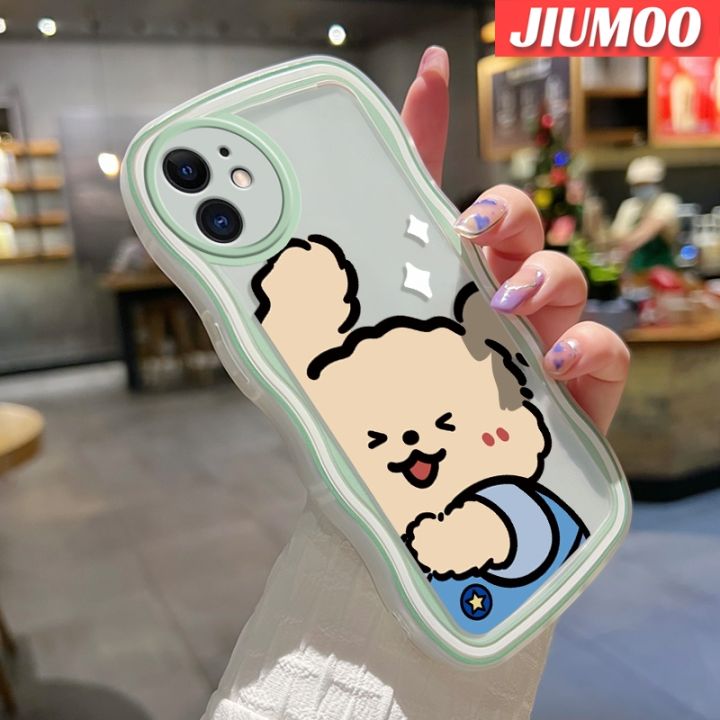 เคส-jiumoo-สำหรับ-xiaomi-redmi-โน๊ตเคส-y1-5a-ลายการ์ตูนแฮปปี้เปี้ยตเคสโทรศัพท์โปร่งใสกันกระแทกคลื่นสีสันสดใสเคสแฟชั่นน่ารักครีมกรอบซิลิโคนเลนส์กล้องถ่ายรูปป้องกันเคสใส