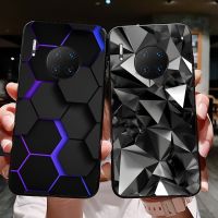 Nana Ko Electron】เคสโทรศัพท์สุดเท่ห์เรขาคณิตสำหรับ Huawei Mate 10 20 30 40 50 Lite Pro Nova 3 3i 5 6 SE 7 Pro 7SE