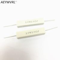 ☊❆ 10W Cement resistance resistor 10W 1R 2R 3R 5R 8R 10R 15R 20R 25R 47R 100R 1k 2k 10k