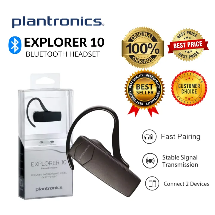 BEST PRICE 100% Original Plantronics Explorer Bluetooth Headset | Lazada PH