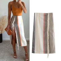 Skirts New Fashion Striped High-waisted Slim Women Skirts 2021 Casual Street Fashion Simple Mix Match Youth Skirts Women