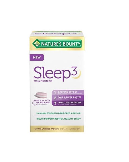 120 Tablets - Nature's Bounty Sleep3 Melatonin 10mg | Lazada PH