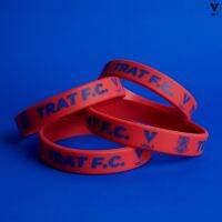 VOLT [สินค้าพร้อมส่ง] WRISTBAND 001 TART FC RED ริสแบนด์ ตราด เอฟซี สีแดง WB-0012