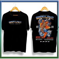 758T เสื้อ LELAKI JAPAN NISHIKIGOI เสื้อยืด FISH GREATLIGHT ORIGINAL DISTRO529