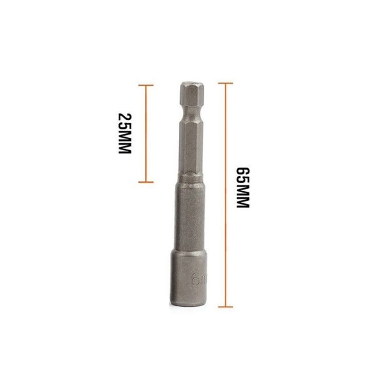 new-popular-5ชิ้น6-10มม-impactmagneticscrewdriver-1-4key-ชุดสว่านอะแดปเตอร์ตามเข็มนาฬิกา