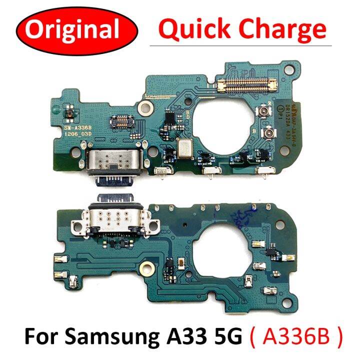 【Ready Stock】 ☊№ Original For Samsung Galaxy A33 5G A336 A336B Dock