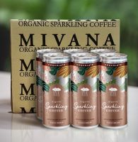 Box Set มีวนา ออร์แกนิก สปาร์คกลิ้ง คอฟฟี่ ช็อคโกแลต (6 กระป๋อง) MiVana Organic Sparkling Coffee Box Set Chocolate