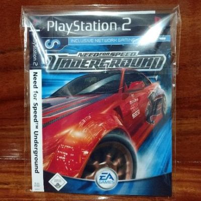 Needfor speed underground แผ่นเกมps2