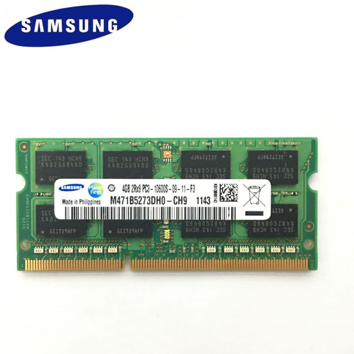 samsung-8gb-2pcsx4gb-2rx8-pc3-10600s-ddr3-1333mhz-4gb-laptop-memory-4g-pc3-10600s-1333-mhz-notebook-module-sodimm-ram