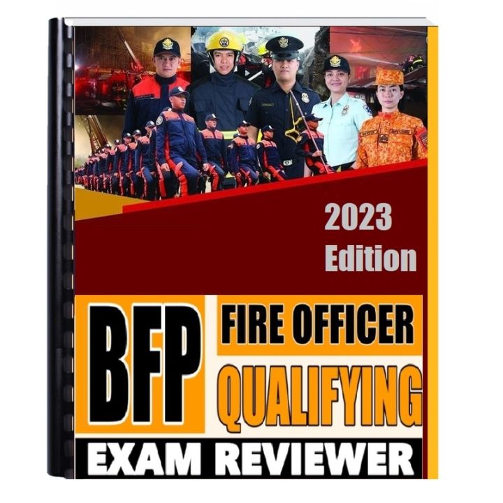 FIRE OFFICER EXAM AND BFP QUALIFYING EXAM REVIEWER FOE REVIEWER 2023