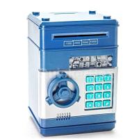 กระปุกออมสิน ATM สีฟ้า กระปุกดูดแบงค์ มีเสียงเพลง