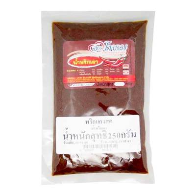 สินค้ามาใหม่! จะโหรม พริกแกงน้ำพริกเผา 250 กรัม JAROME Chili Paste 250 g ล็อตใหม่มาล่าสุด สินค้าสด มีเก็บเงินปลายทาง