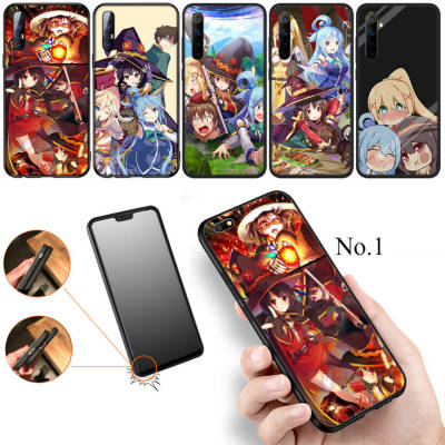 12FFA Anime KonoSuba อ่อนนุ่ม High Quality ซิลิโคน TPU Phone เคสโทรศัพท์ ปก หรับ Realme XT X2 A5 2 3 5 5S 5i 6 6i 7 7i 8 8S 8i 9 9i Pro Plus X Lite