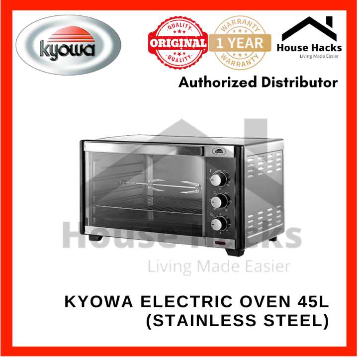 Kyowa Electric Oven 45L (Stainless Steel) KW3335 (House Hacks) Lazada PH