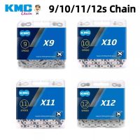 KMC X9 X10 X11 X12 Bike Chain 116/118/126 Links 9S 10S 11S 12S Road MTB Bicycle Chain with Magic Buckle Original Box for SHIMANO