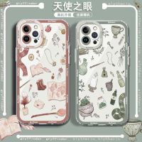 Suitable For All-Inclusive Transparent Anti-Collision Phone Case iPhone 14 Pro Max 13 12 Mini 11 XS XR X 8 7 Plus 6S 6 SE Harry Potter Vintage Protective