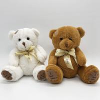 【YF】 1pc 18CM Stuffed Teddy Bear Dolls Patch Bears Three Colors Plush Toys Best Gift for Children Boys Toy Wedding Gifts