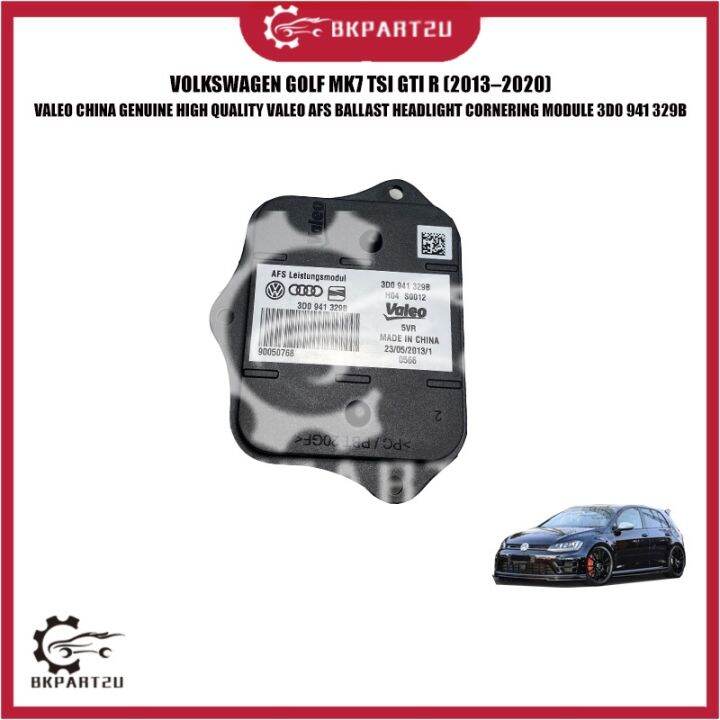 BKPART2U VOLKSWAGEN GOLF MK7 TSI GTI R AFS BALLAST LAMPU HEADLIGHT