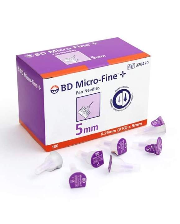 BD Micro-Fine Pen Needles 5mm (100Pcs/Box's) | Lazada PH