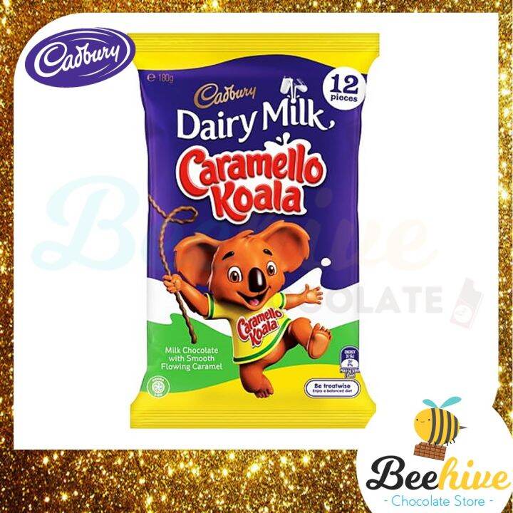Cadbury Dairy Milk Caramello Koala Chocolate 180g Lazada