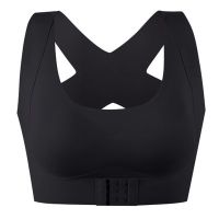 1pcs2pcs Push Up Bra Women Bras For Women Posture Corrector Bralette Front Closure Female Underwear Cross Back Tops M-5XL