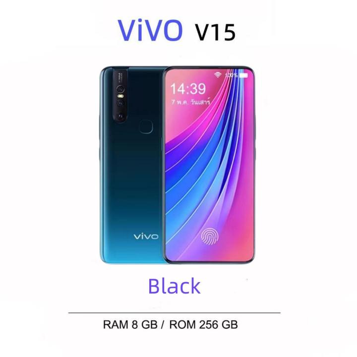 มือถือvivo-v15-แรม-8-รอม-256-gb-แถมฟิล์มกระจกฟรีและอุปกรณ์ครบชุด-รับประกันสินค้า-1-ปี-พร้อมส่ง