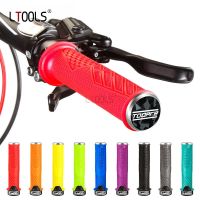 1Pair Bicycle Silicone Grips MTB Mountain Road Bike Handlebar Grip Cover Anti-slip Strong Support Grips Lock Bar End Accessories Handlebars