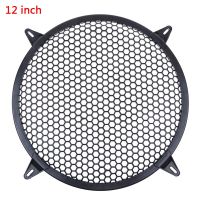 6/8/10/12 Black Plastic Car Audio Speaker Sub Woofer Grille Guard Protector Cover Mesh Round Car Subwoofer Speaker Cover