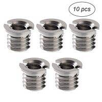 1/4 to 3/8 Camera Tripod Thread Adapter Convert Nut Screw Adapter(10PCS)