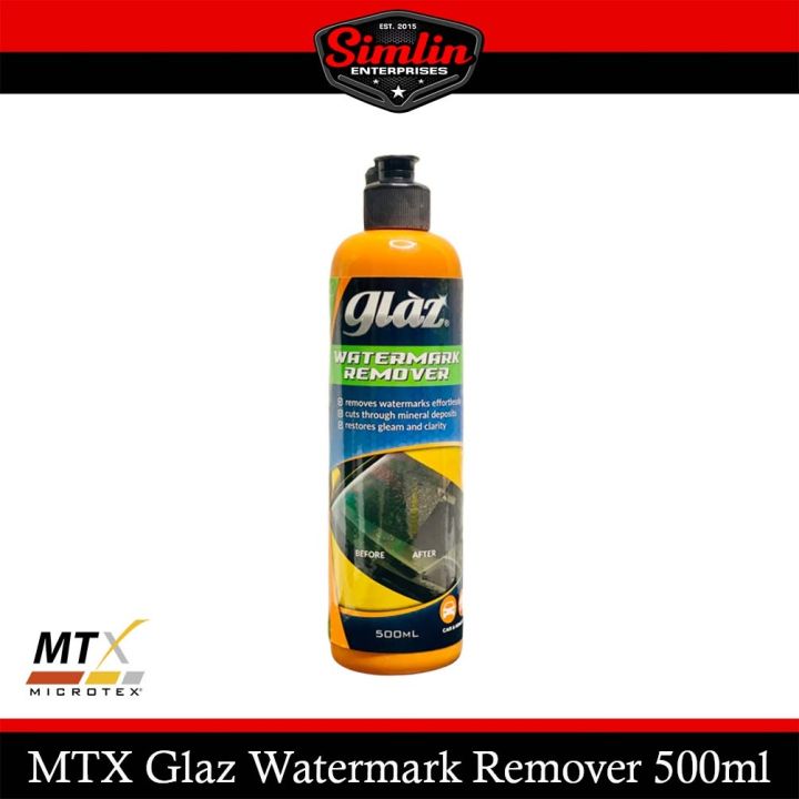 Microtex MTX Glass Detailing Glaz Watermarks Remover 500mL | Lazada PH